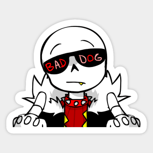 B*tch Meme Underfell Sans Sticker